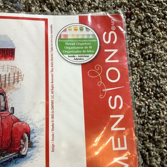 Dimensions Winter Ride Counted Cross Stitch Kit 10"x14" Design Greg Giordano - Picture 4 of 6